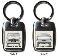 Ford Zodiac MkII 1959-62 Keyring 5